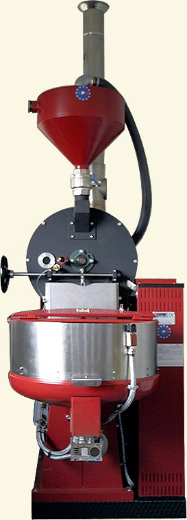 Röstmaschine der Kaffeemanufaktur Principe